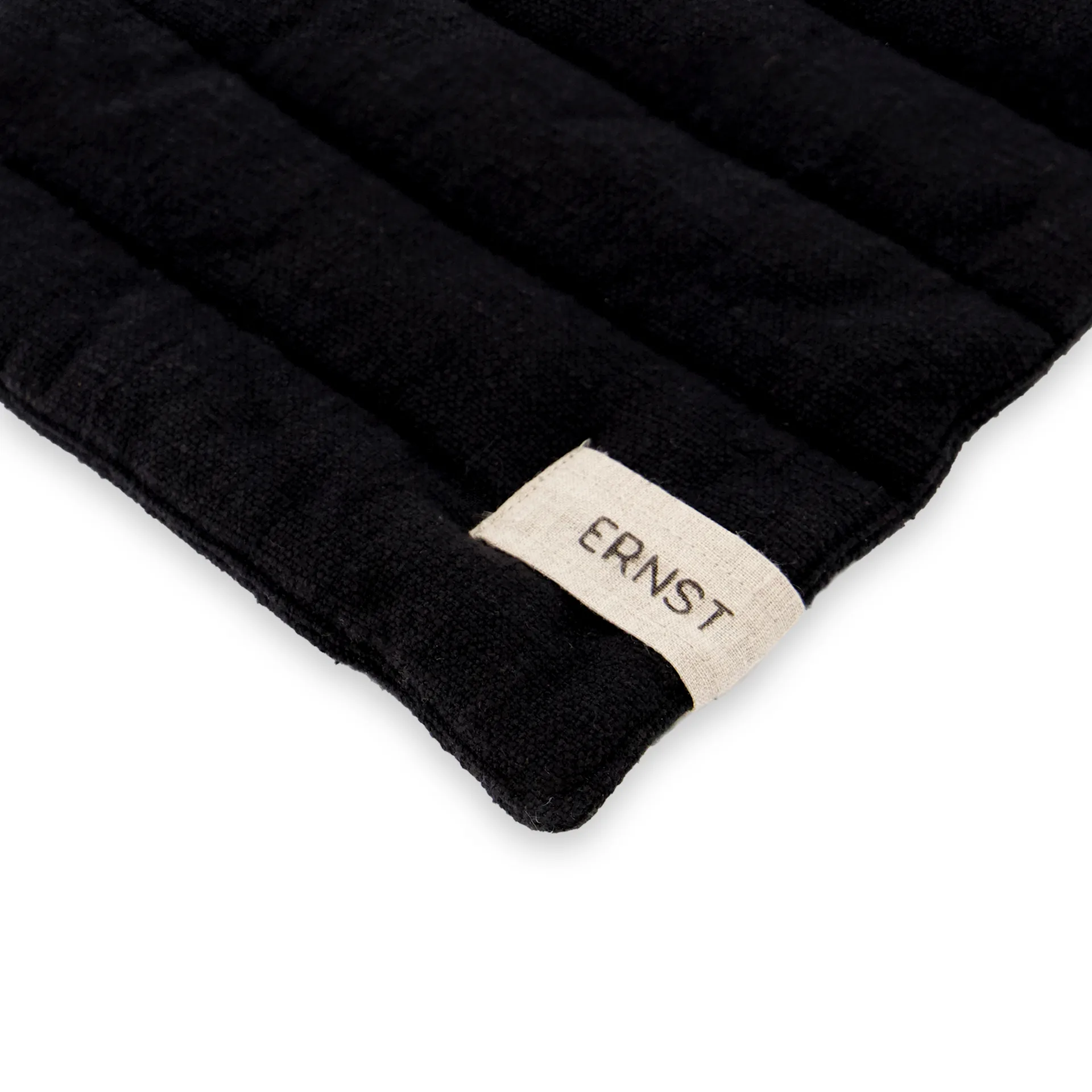Ernst pannenlap katoen, Zwart ERNST