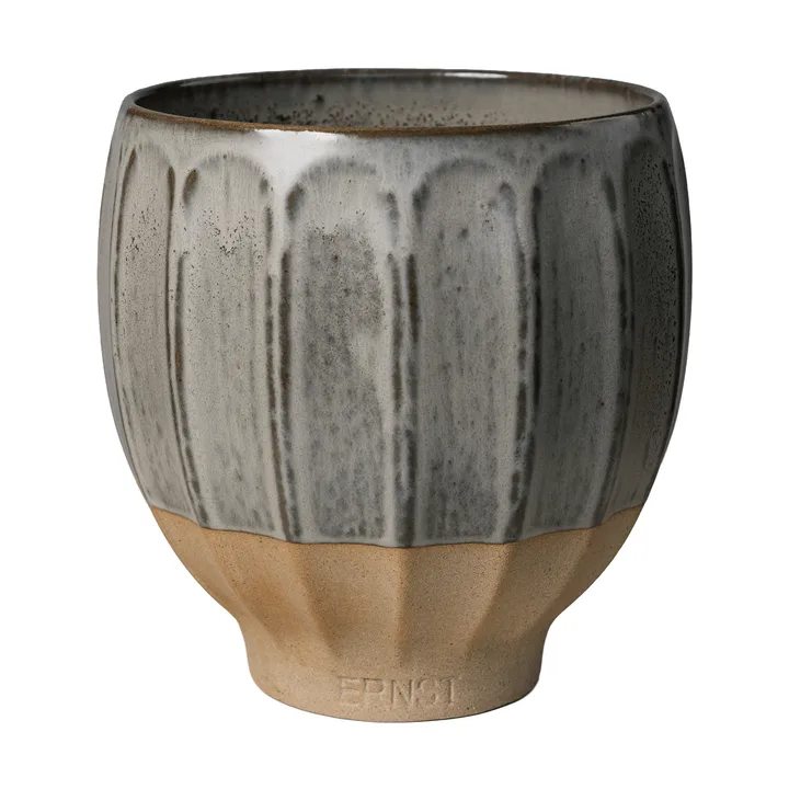 Ernst pot - Grijs-naturel, Ø18x18 cm - ERNST