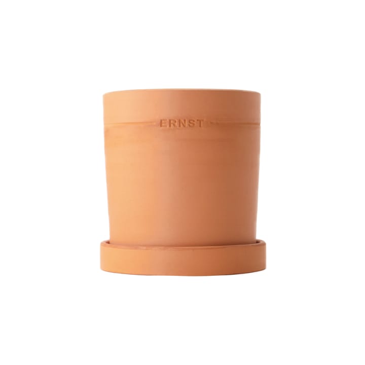 Ernst pot met schotel terracotta, Ø11 cm ERNST