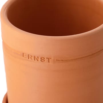 Ernst pot met schotel terracotta - Ø11 cm - ERNST