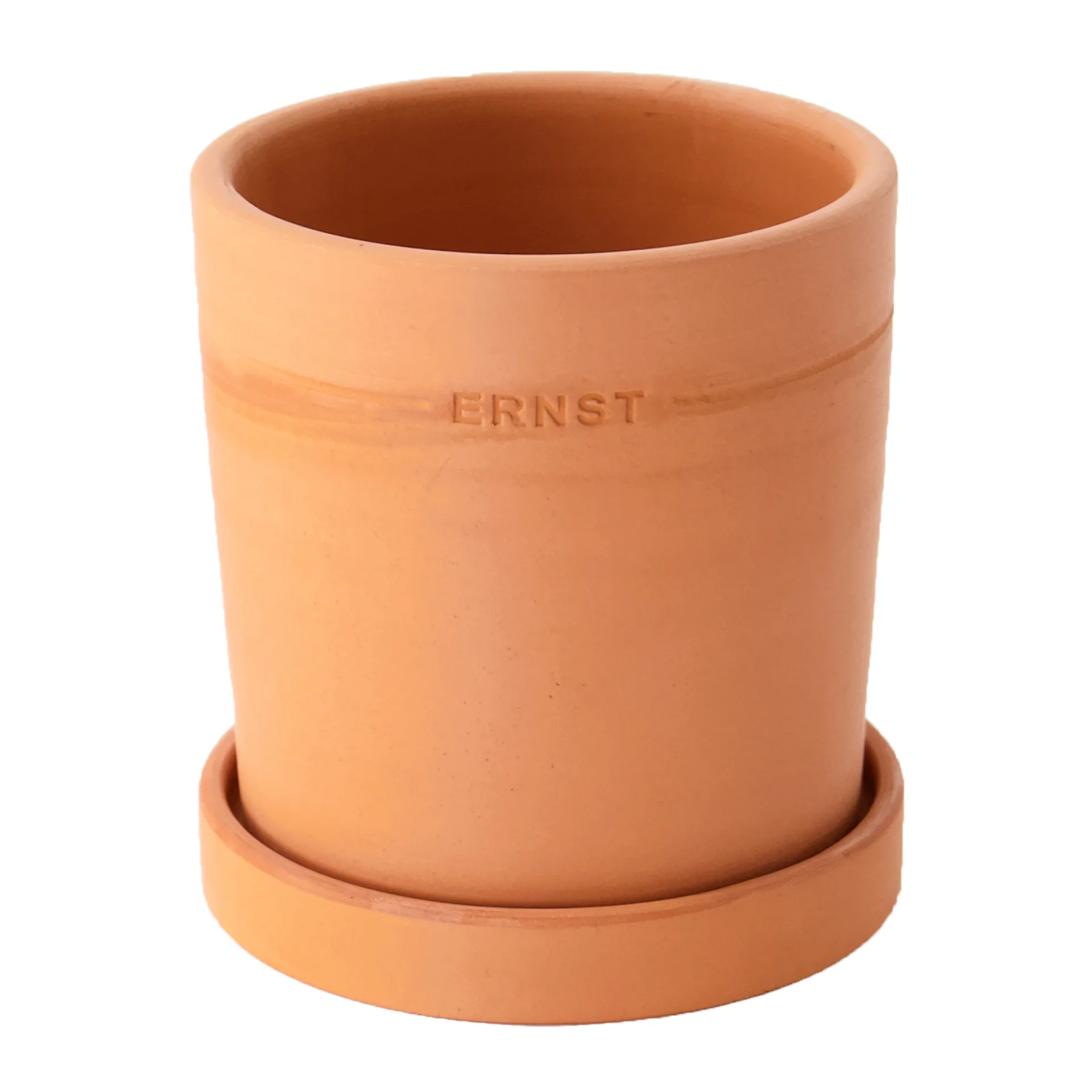 Ernst pot met schotel terracotta, Ø19 cm ERNST