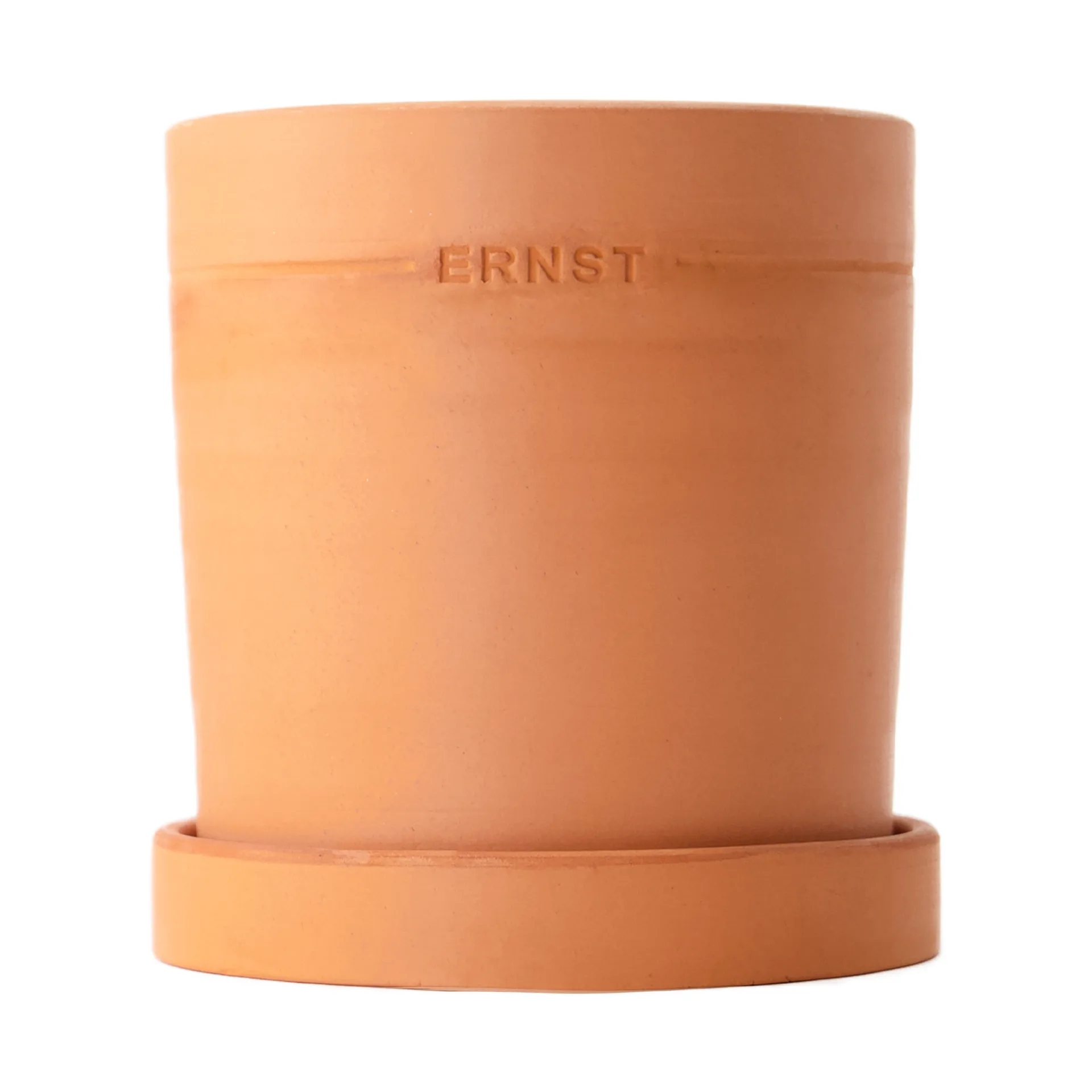 Ernst pot met schotel terracotta, Ø19 cm ERNST