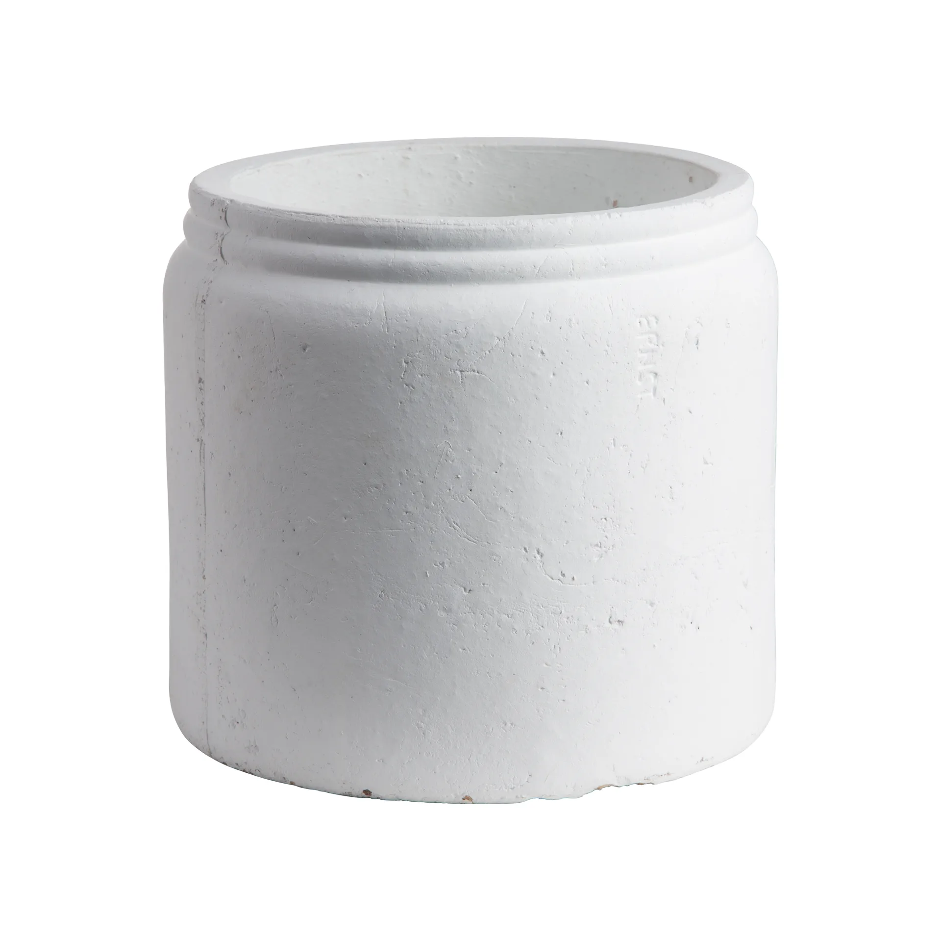 Ernst rustieke pot klein, Wit ERNST