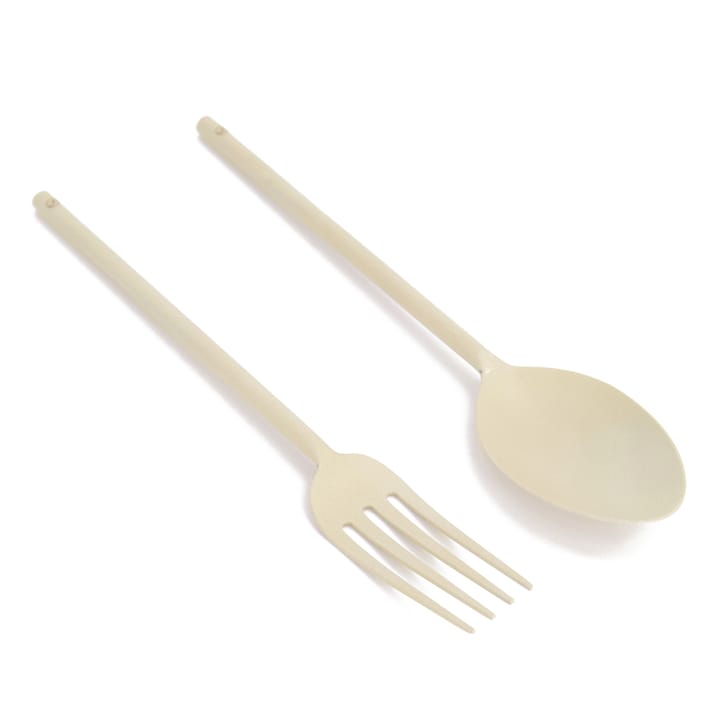Ernst saladebestek metaal, Beige ERNST