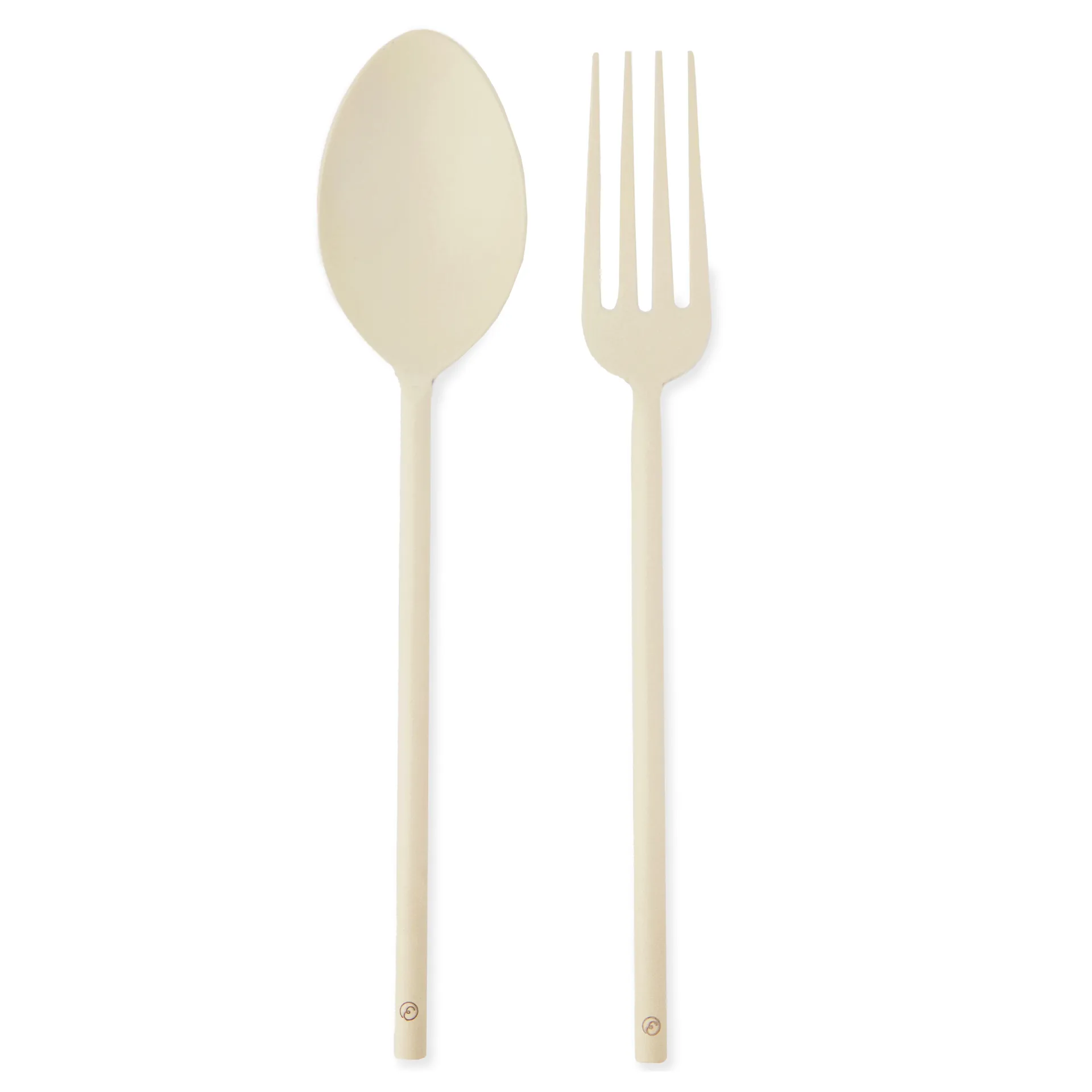 Ernst saladebestek metaal, Beige ERNST