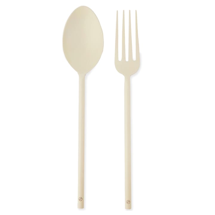 Ernst saladebestek metaal, Beige ERNST