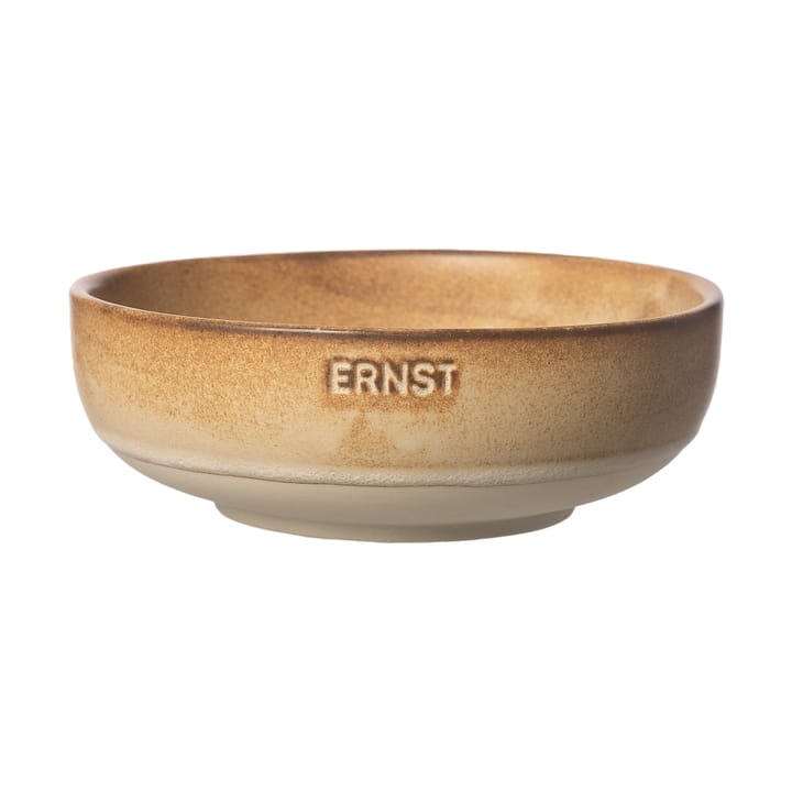 Ernst schaal - Bruin-natur bodem, Ø14 cm - ERNST
