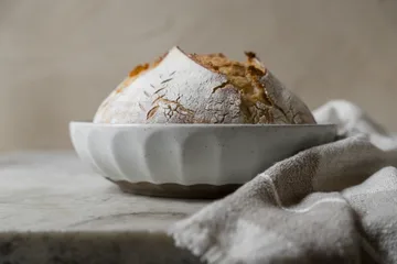 Ernst schaal steengoed - Wit-naturel, Ø24 cm - ERNST