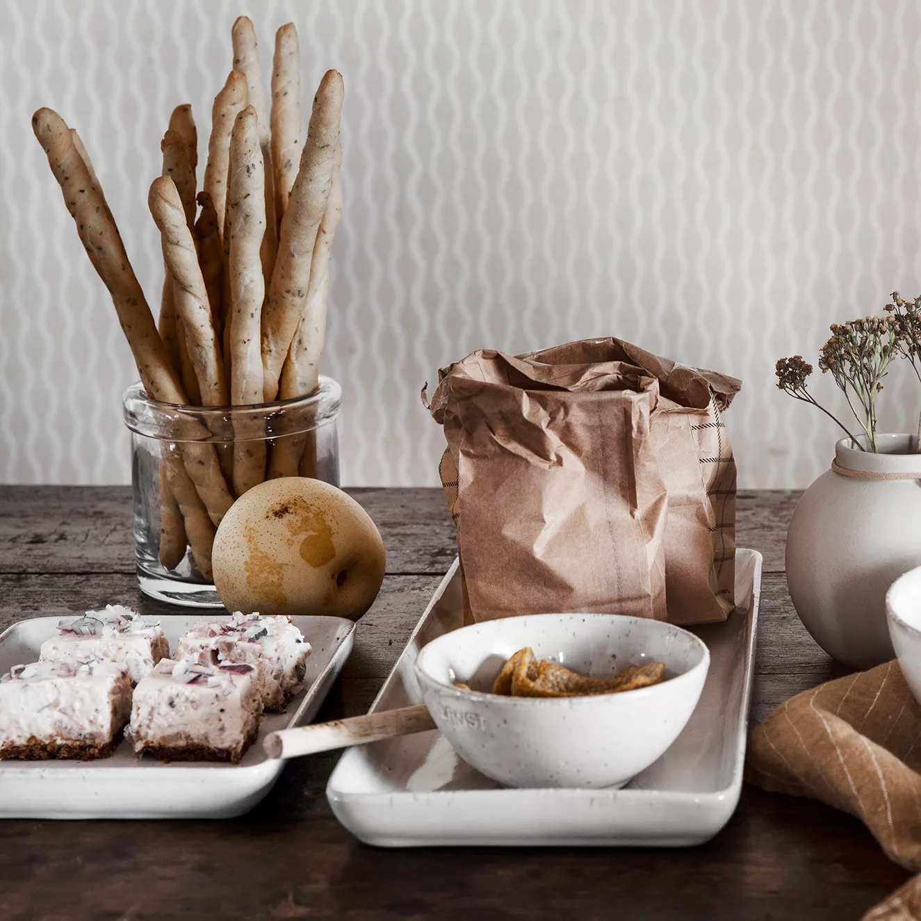 Ernst serveerschaal 15x20 cm, Natuur ERNST