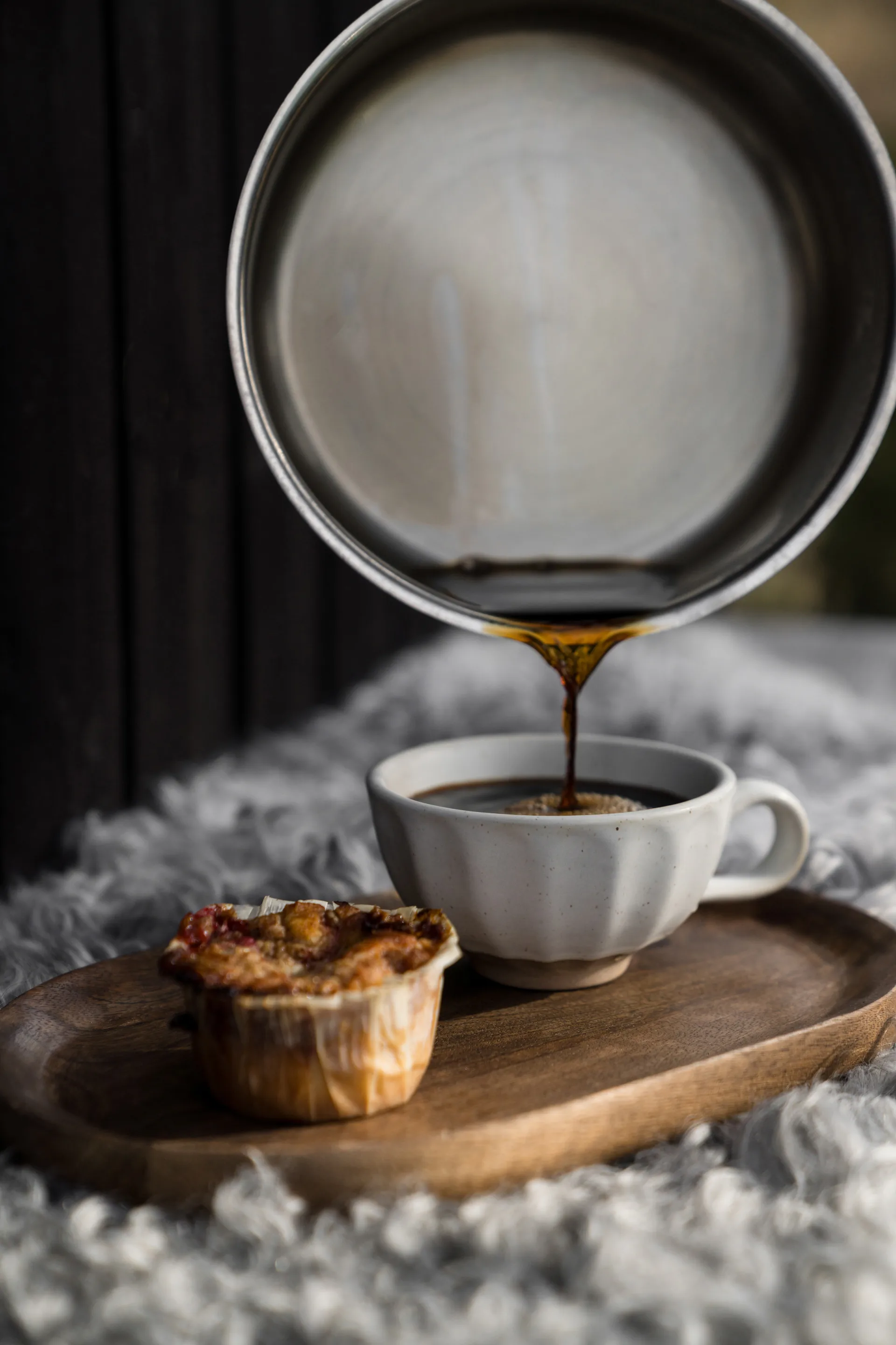 Ernst serveerschaal ovaal 17x28 cm, Donkerbruin ERNST