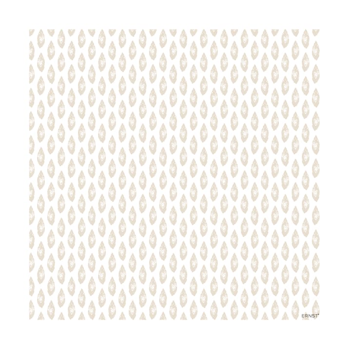 Ernst servet amandel 33x33 cm 20-pack - Wit-beige - ERNST