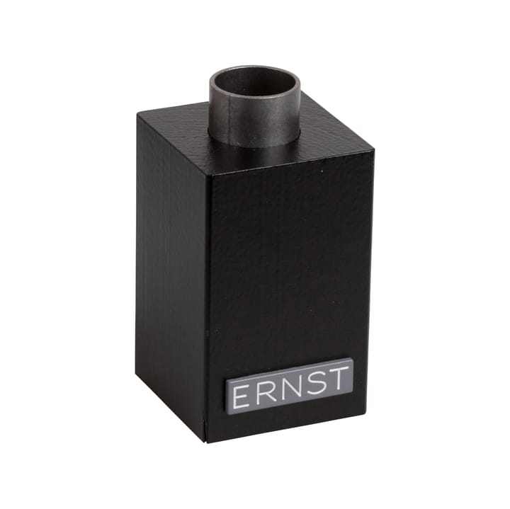 Ernst shaped kandelaar - zwartgelakt hout - ERNST
