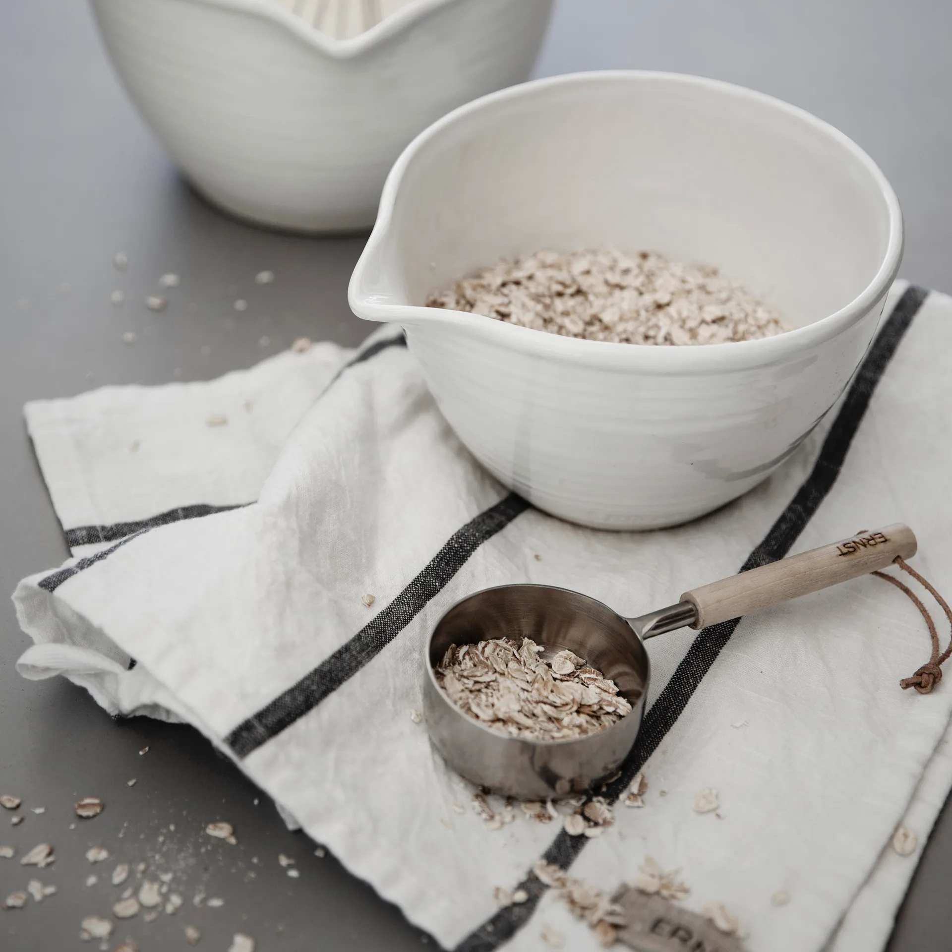 Ernst spillkum aardewerk wit, ∅ 20 cm ERNST