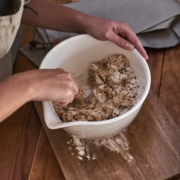 Ernst spillkum aardewerk wit - ∅ 23 cm - ERNST