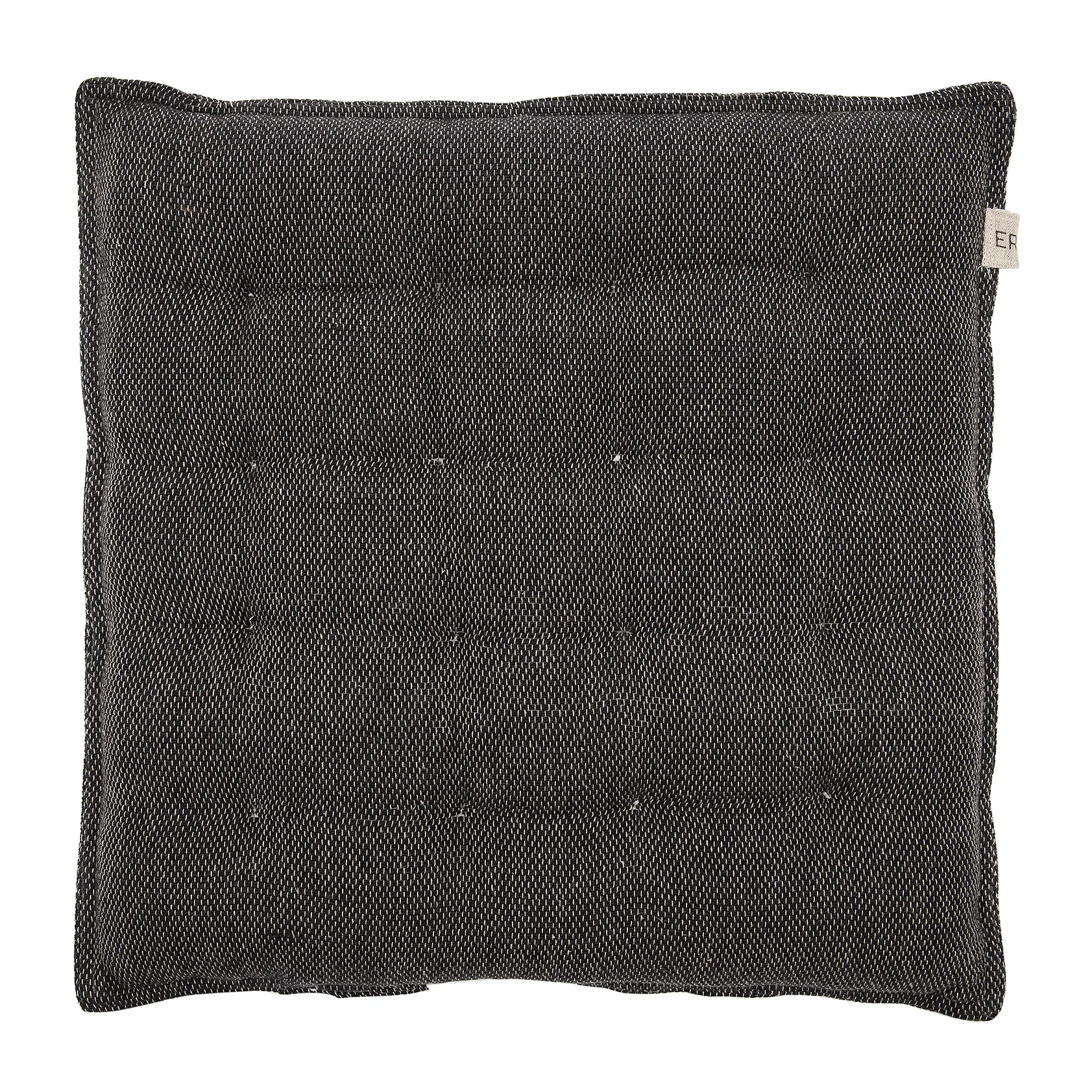 Ernst stoelkussen 40x40 cm, Zwart-beige ERNST