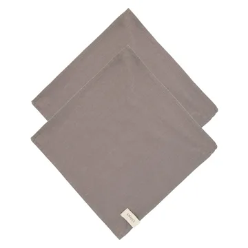 Ernst stoffen servet katoen 2-pack - Grijs - ERNST