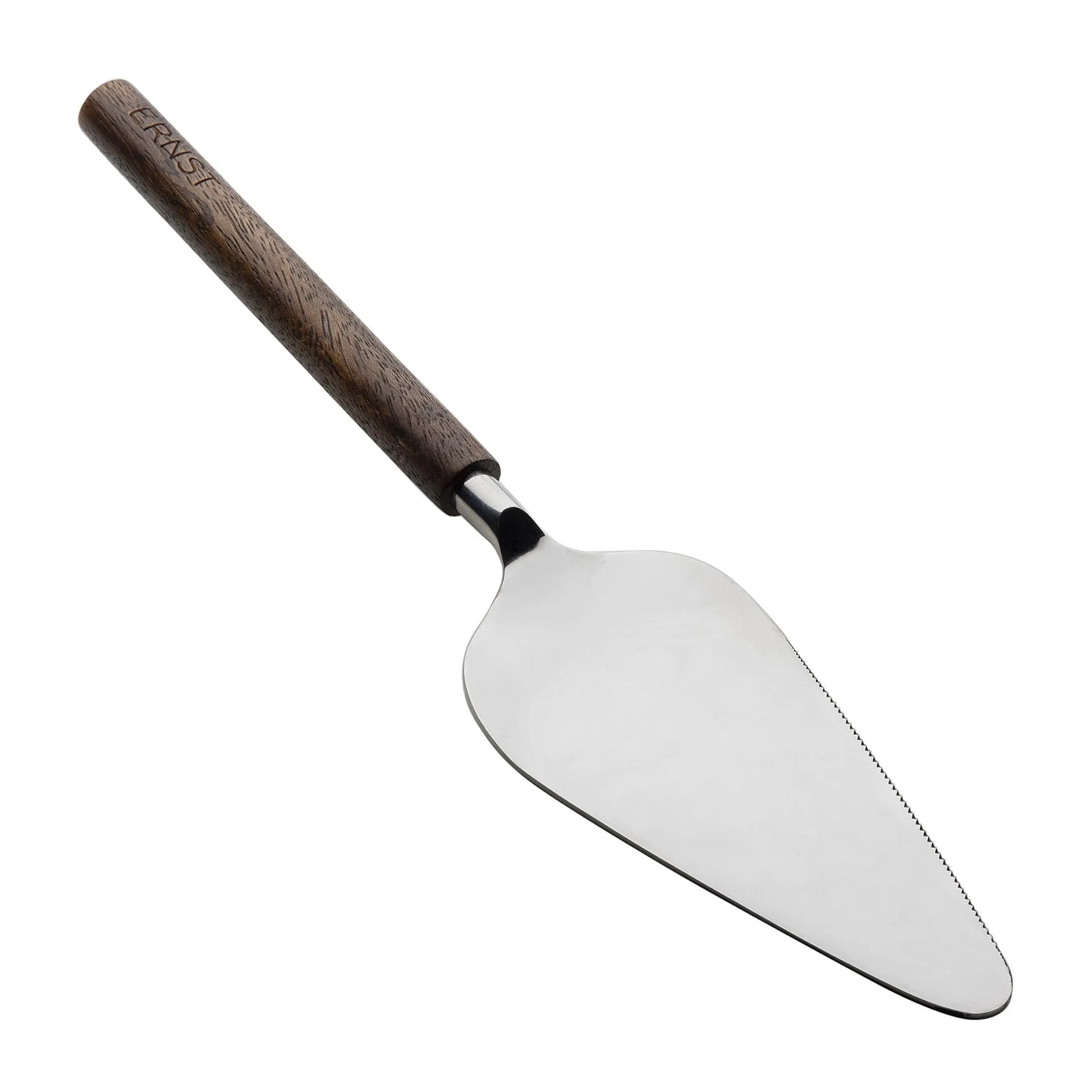 Ernst taartschep met houten handvat, Donkerbruin ERNST