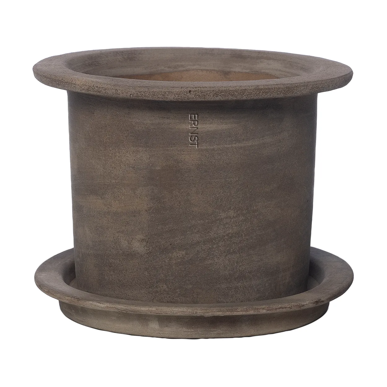 Ernst terracotta pot met schotel o18 cm | Scandinavisch Interieur | Bloempotten | Bruin