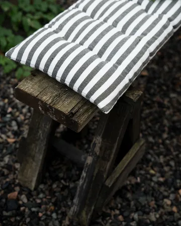 Ernst trapkussen 30x100 cm - Saliegroen-wit - ERNST