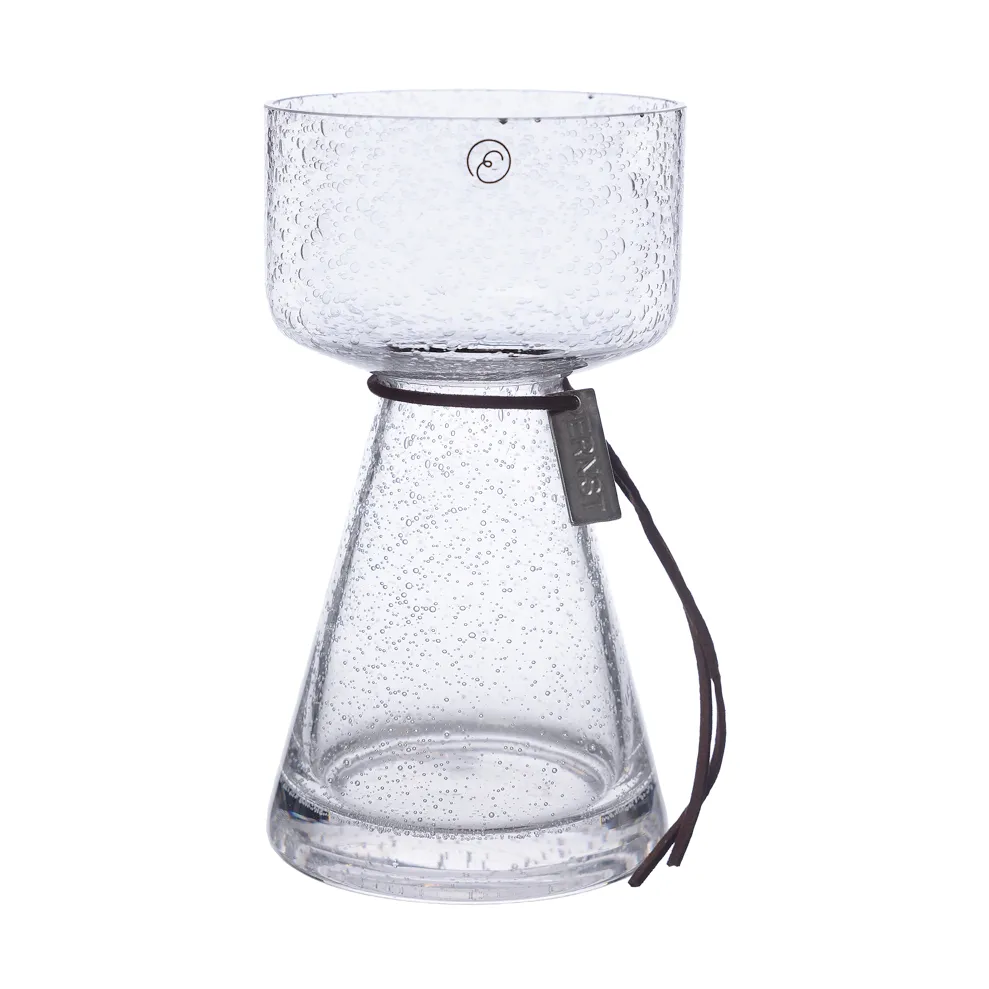 Ernst uienvaas gebubbeld glas, 15 cm ERNST