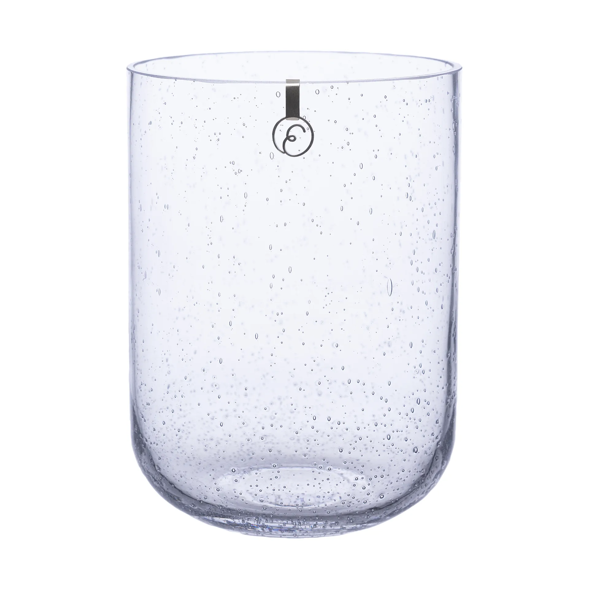 Ernst vaas bubbelglas 18 cm, Helder ERNST