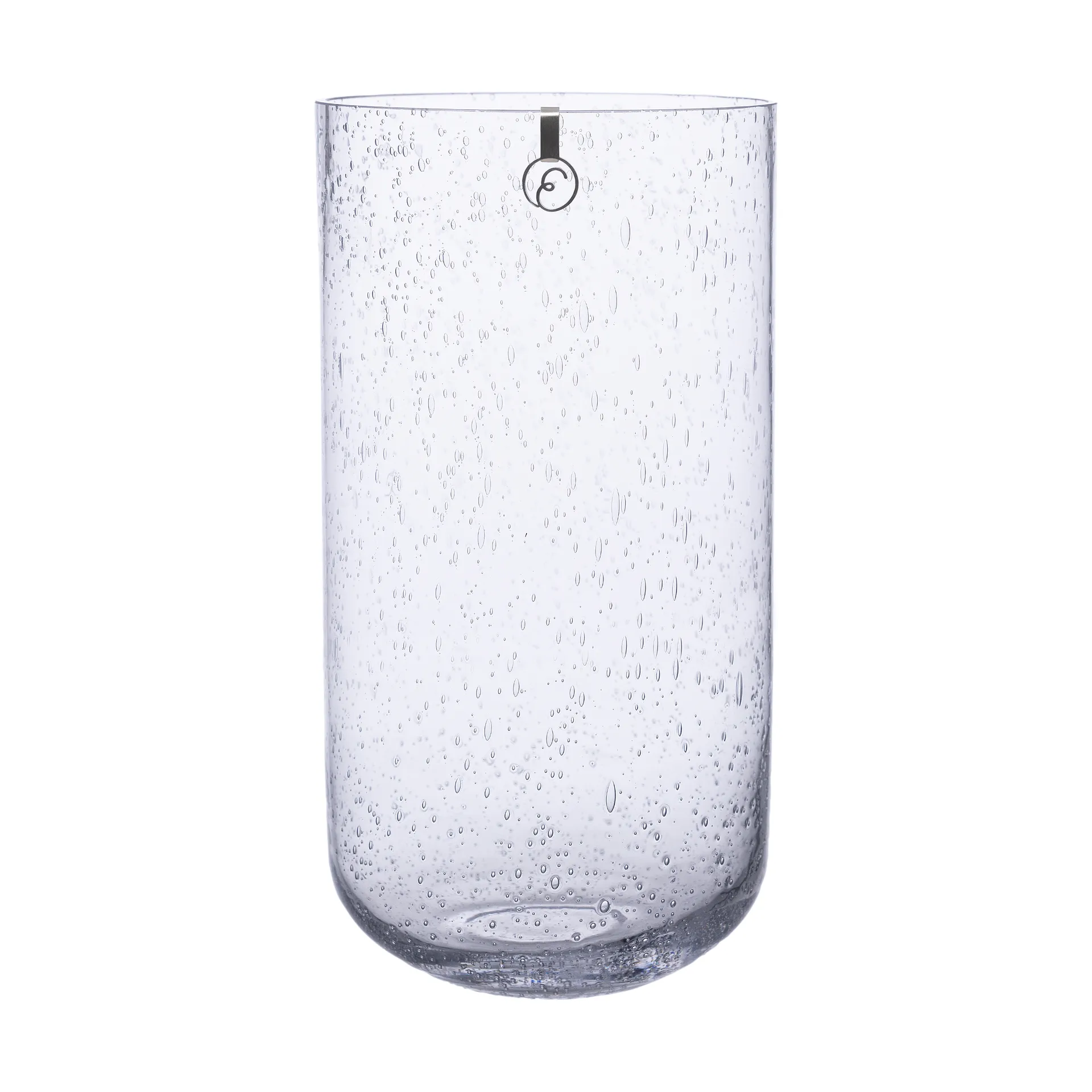 Ernst vaas bubbelglas 25 cm, Helder ERNST