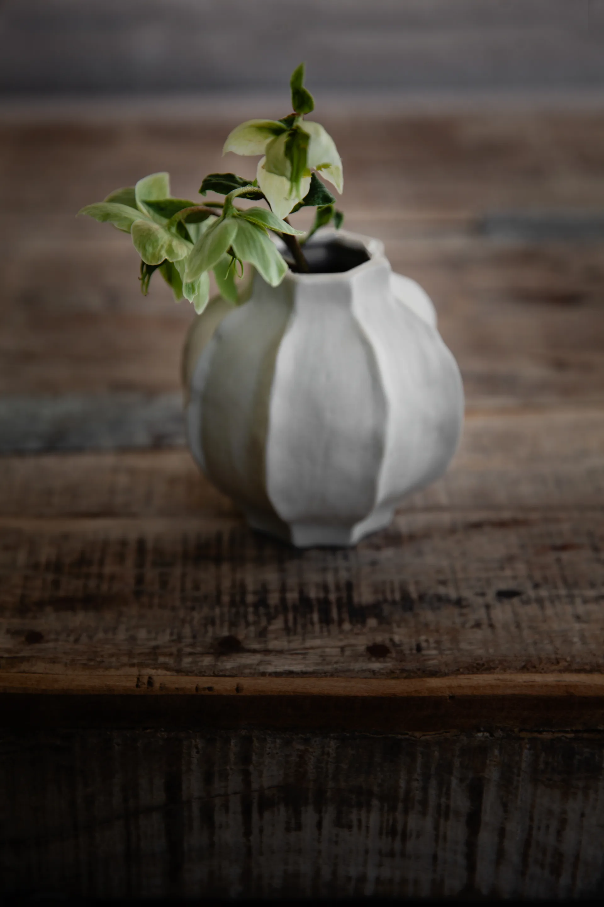 Ernst vaas gedeukte rand, 10 cm ERNST