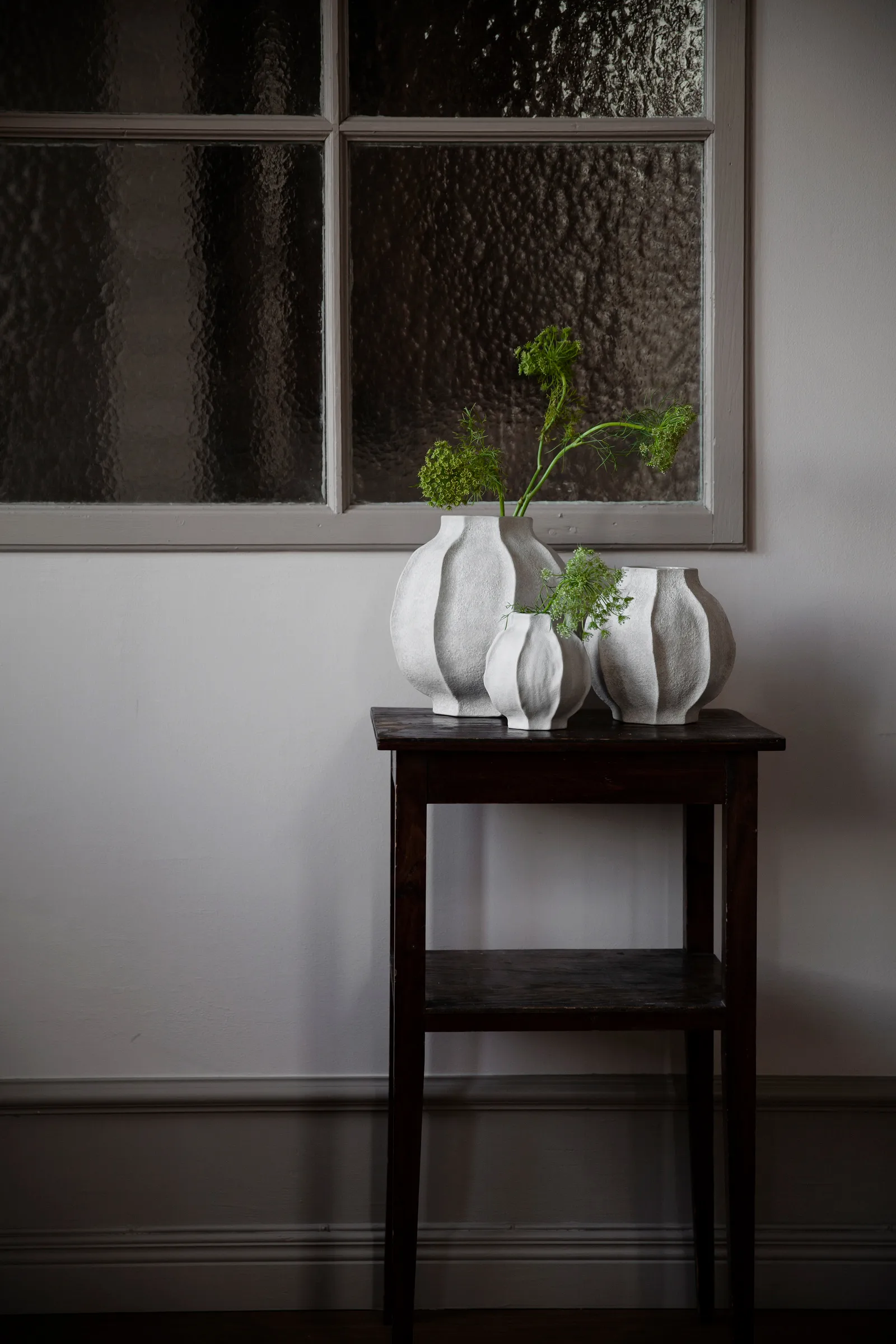 Ernst vaas gedeukte rand, 14 cm ERNST