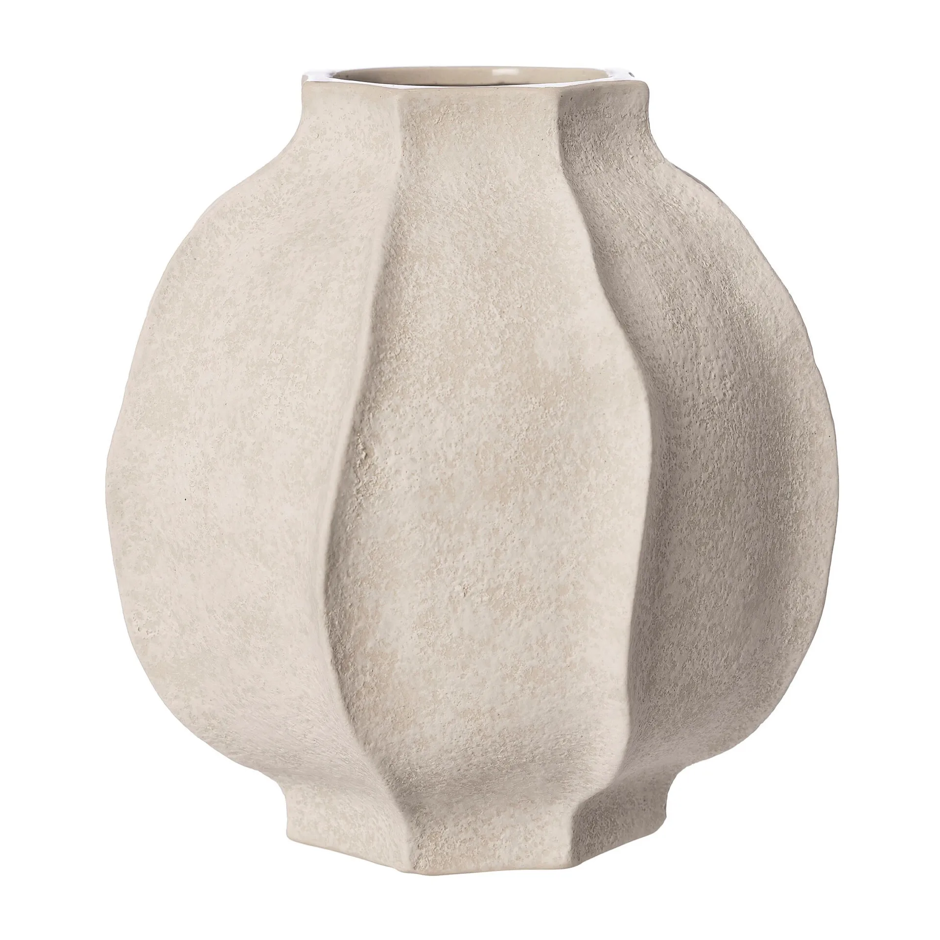 Ernst vaas gedeukte rand, H24 cm Ø24 cm ERNST