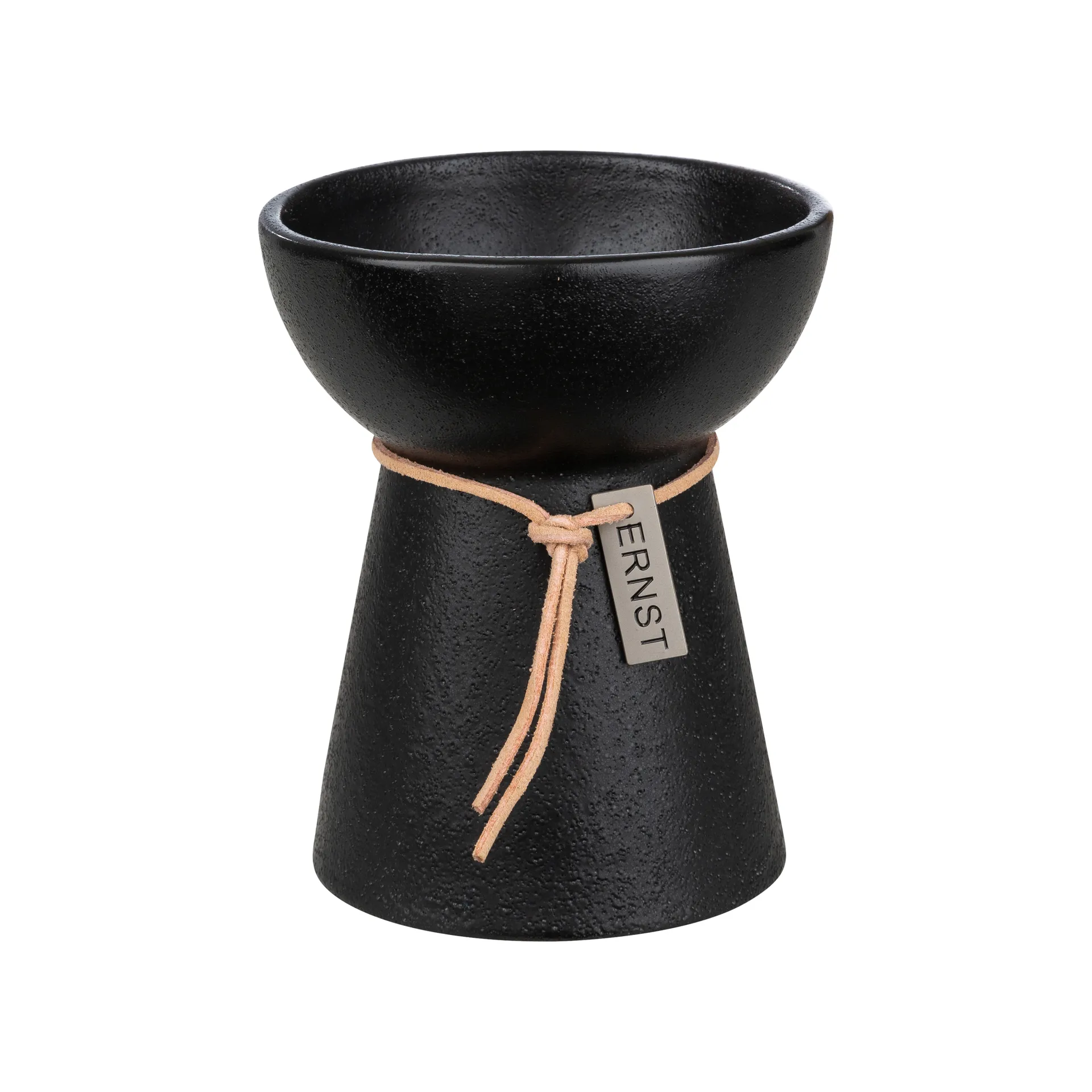 Ernst vaas zwart, 11 cm ERNST