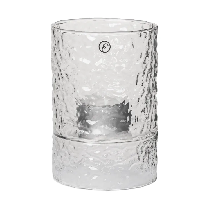 Ernst vaas/waxinelichthouder structuur - Ø7,5x11 cm - ERNST