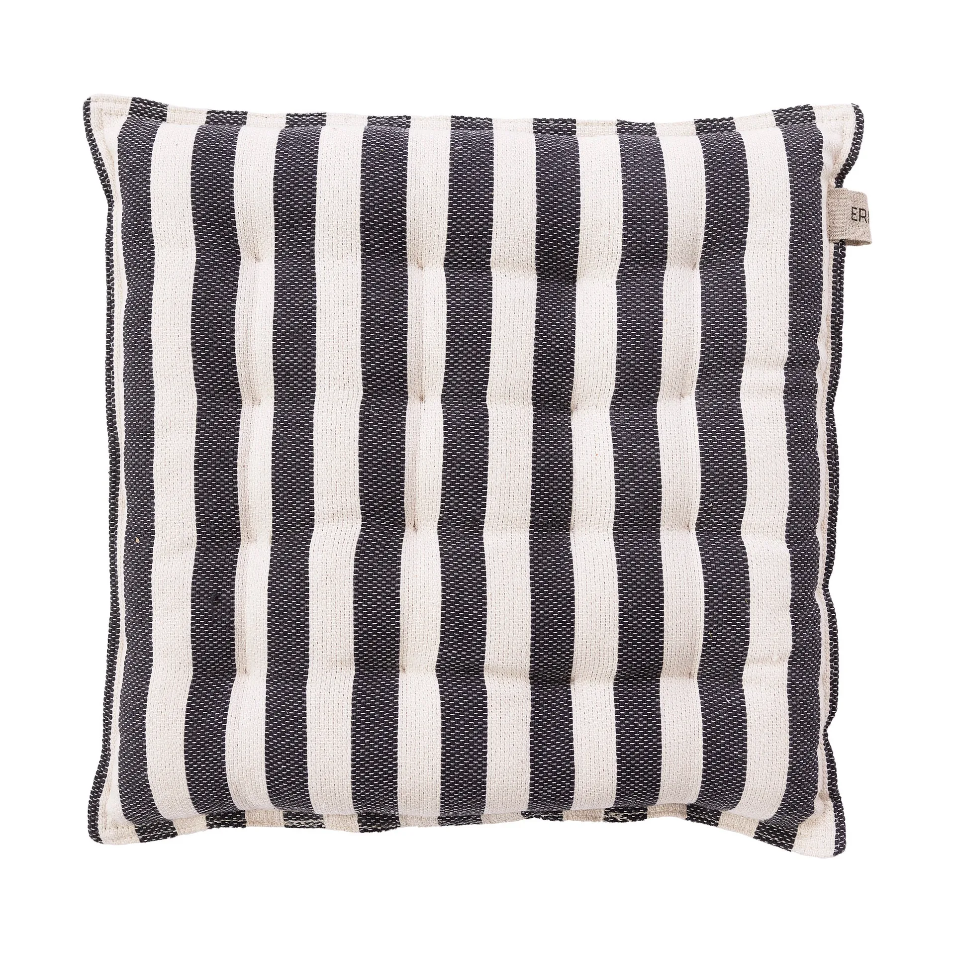 Ernst zitkussen 40 x 40 cm., Natuurwit-donkergrijs ERNST