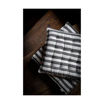 Ernst zitkussen 40x40 cm - Natuurwit-donkergrijs - ERNST