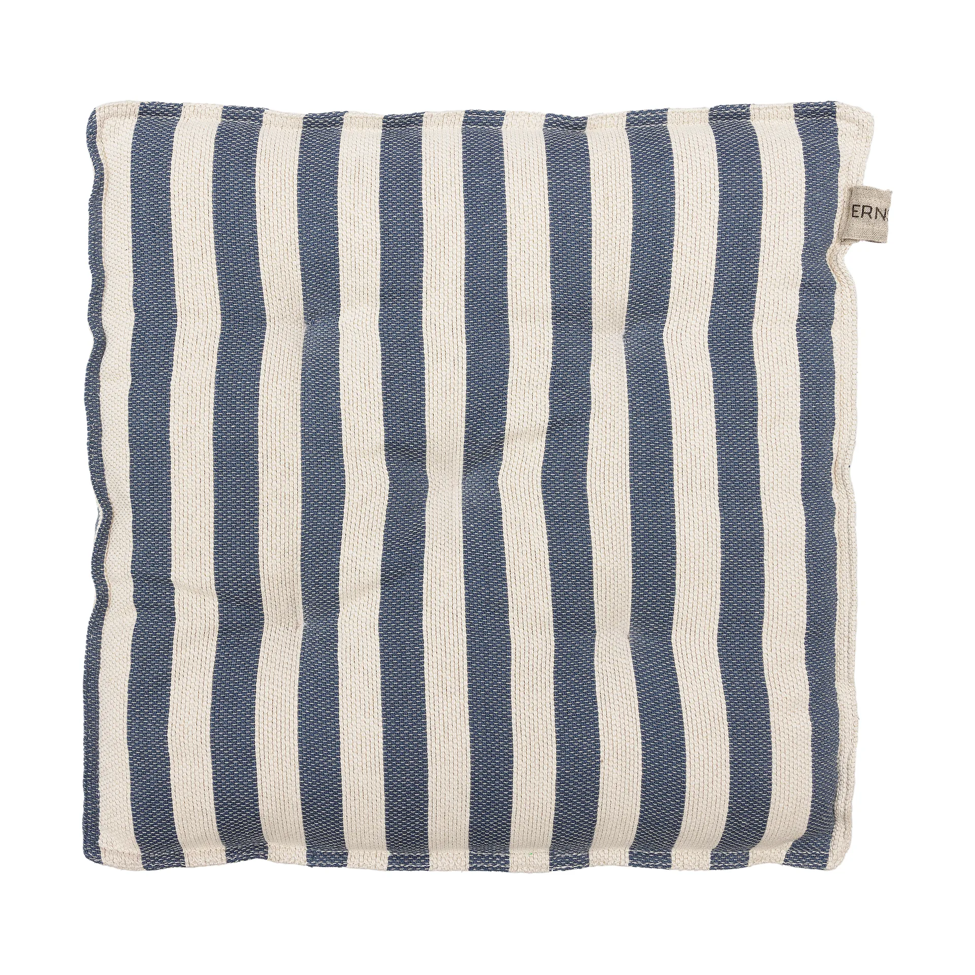 Ernst zitkussen 45x45 cm, Wit-blauw ERNST