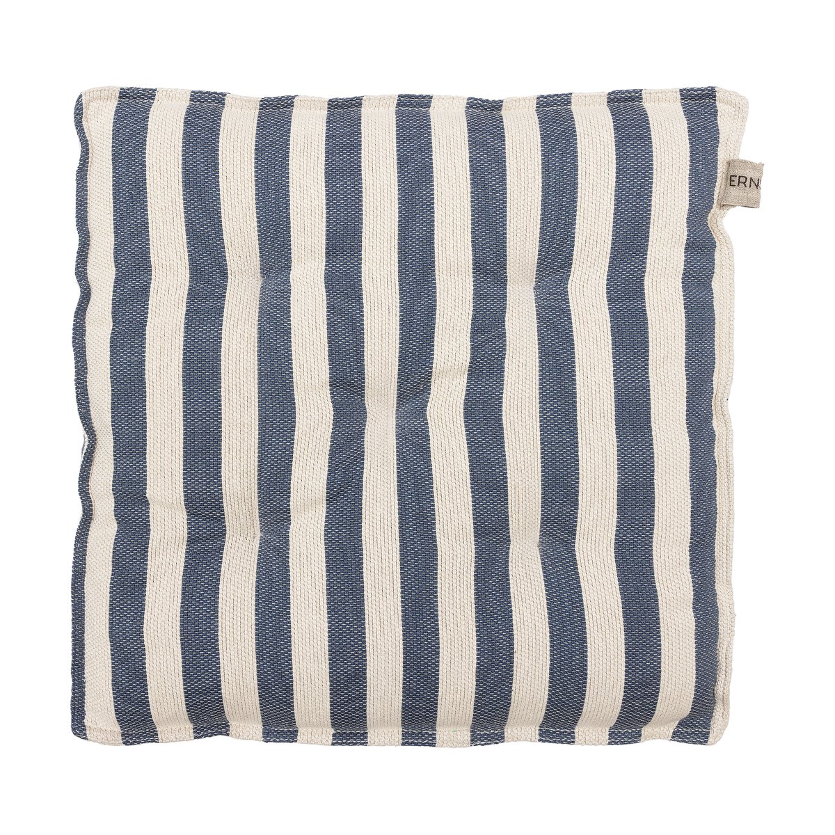 Ernst zitkussen 45x45 cm Wit-blauw | Scandinavisch Interieur | Stoelkussens | Wit