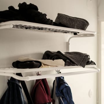 Classic 650 hoedenplank - zwart/zwart, 2 niveaus, 90 cm - Essem Design