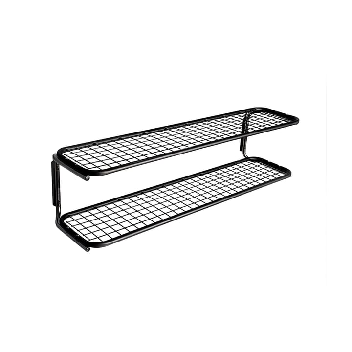 Classic 650 schoenenrek - zwart/chroom, 2 niveaus, 100 cm - Essem Design