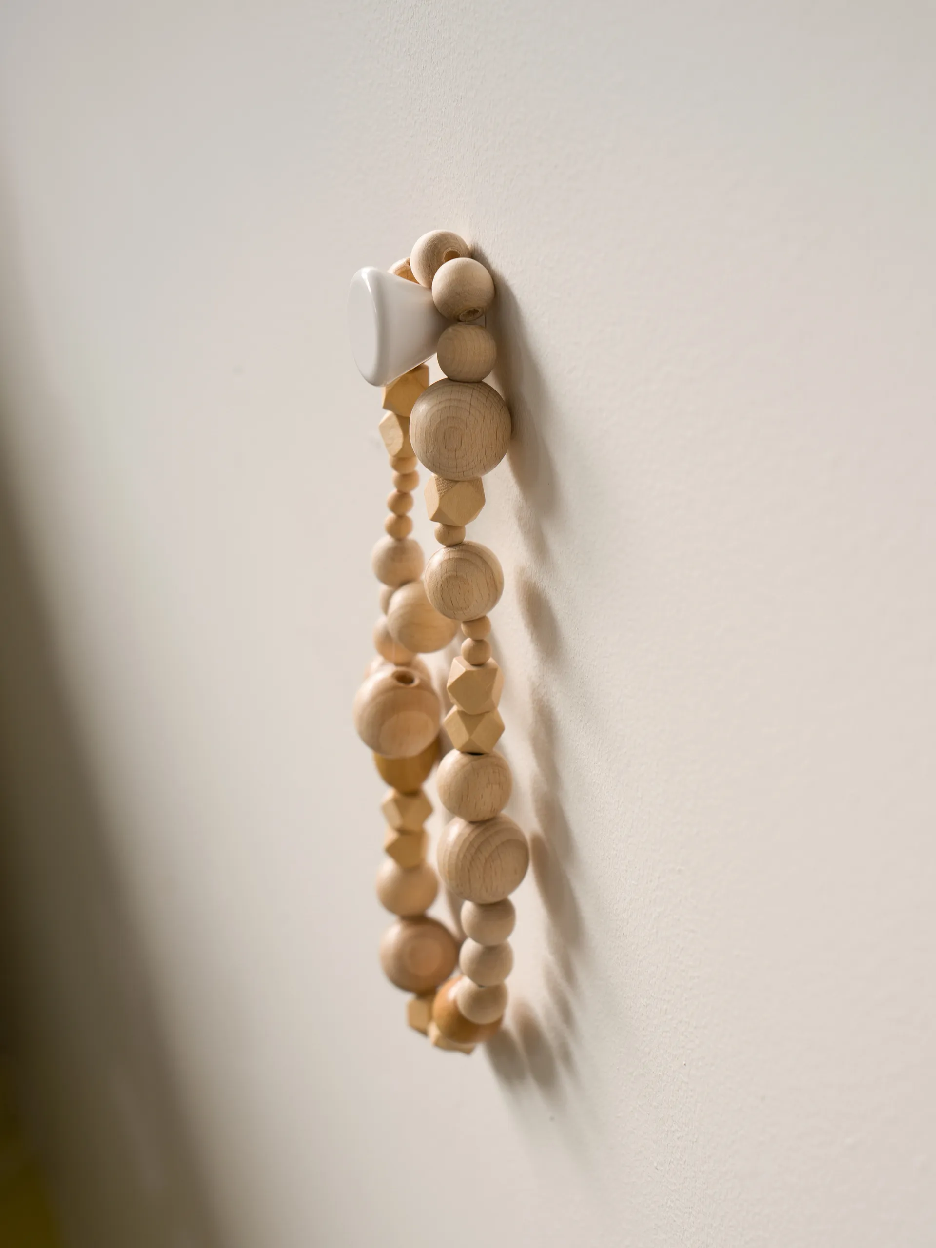 Classic haak groot 2-pack, Wit Essem Design