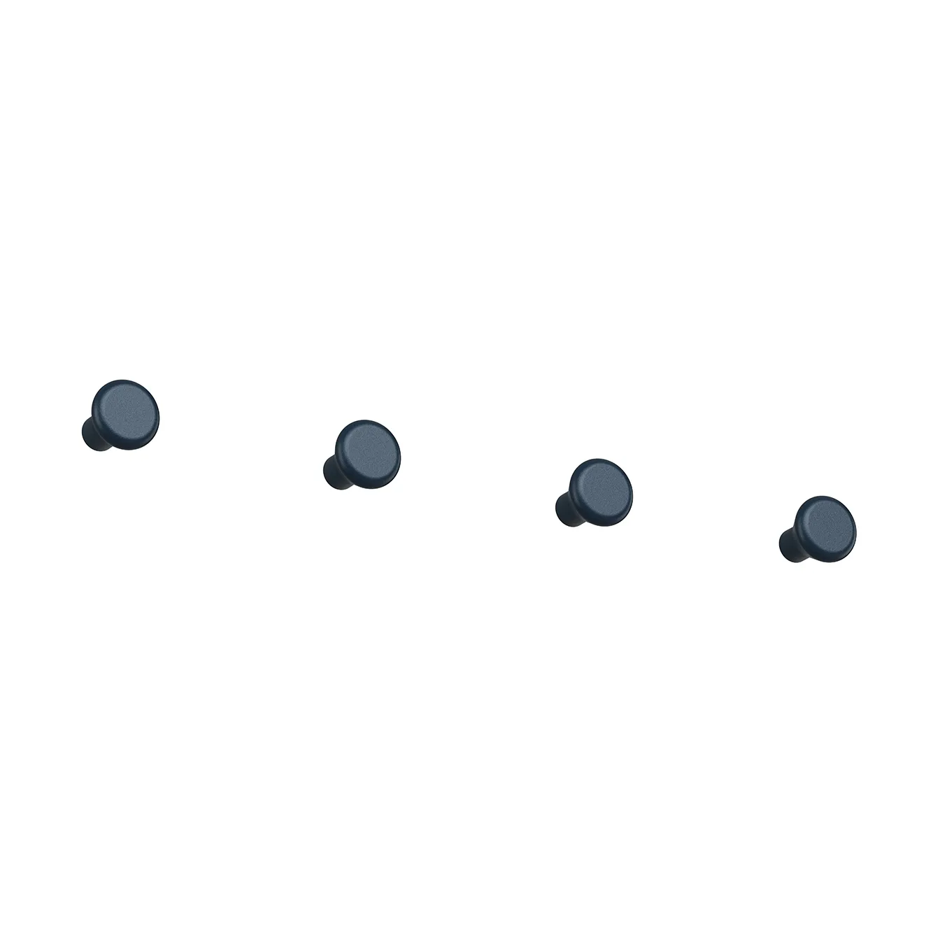 Classic haak klein 4-pack, Middernachtblauw Essem Design