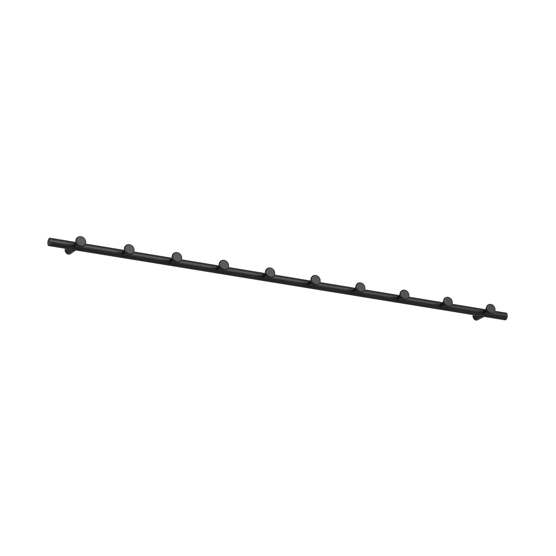 Classic kapstoklijst 100 cm, Zwart Essem Design