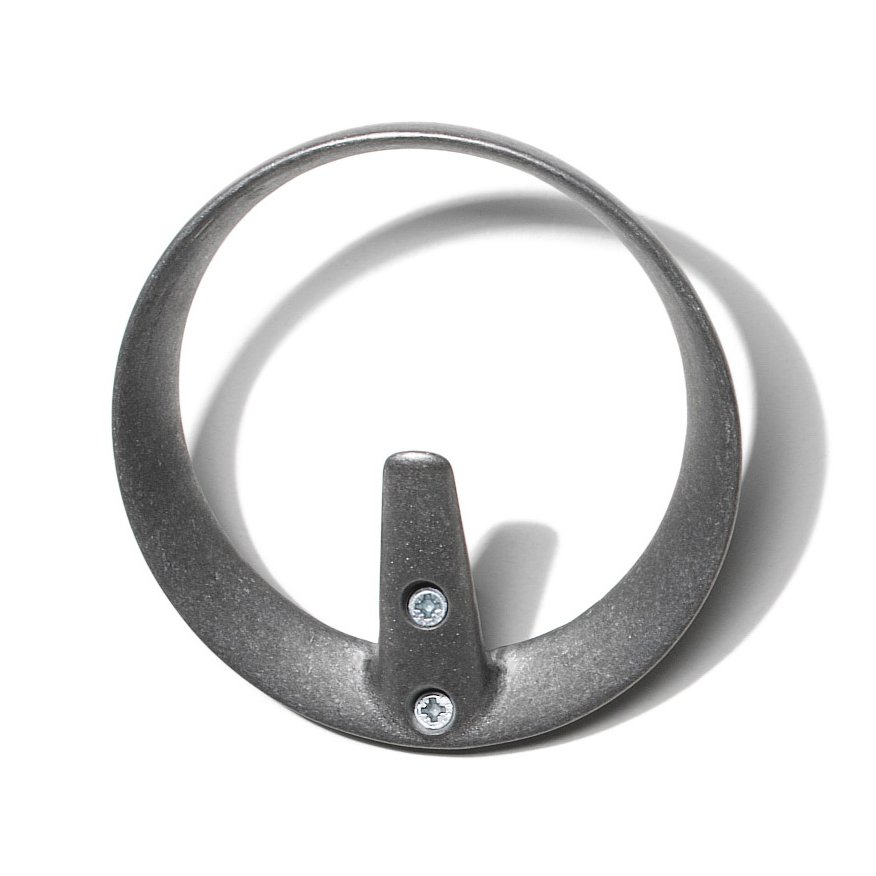 Essem Design Gloria haak aluminium | Scandinavisch Interieur | Haken & hangers | Zilverkleurig