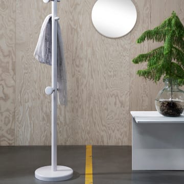 Kapstok met schroeven - Wit gebeitst - Essem Design