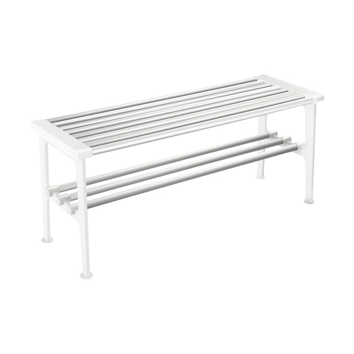 Nostalgi bank 100 cm - Aluminium-wit - Essem Design