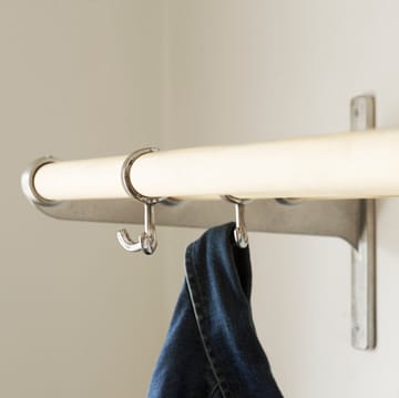 Nostalgi haak 2-pack - aluminium - Essem Design