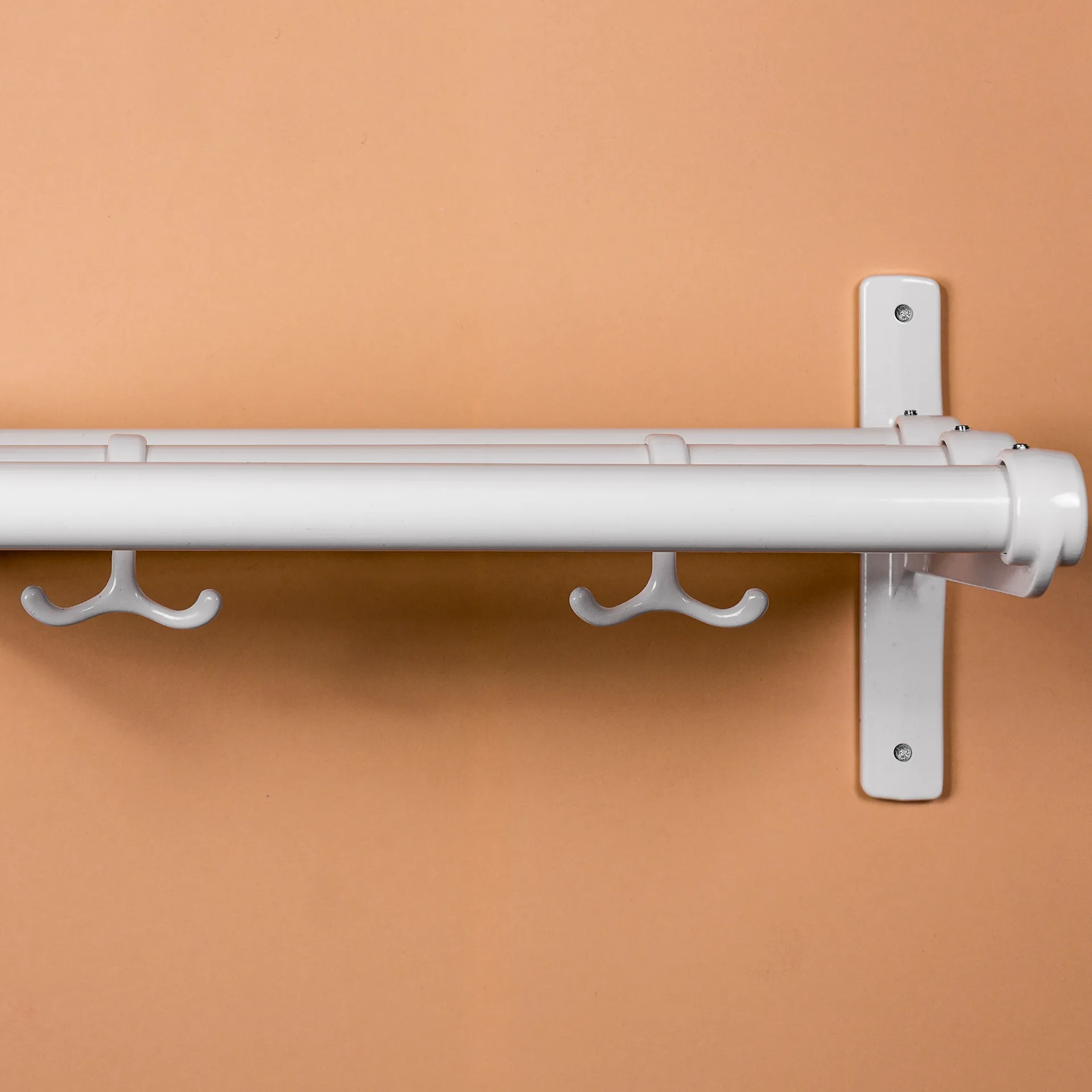 Nostalgi haak 2-pack, wit Essem Design