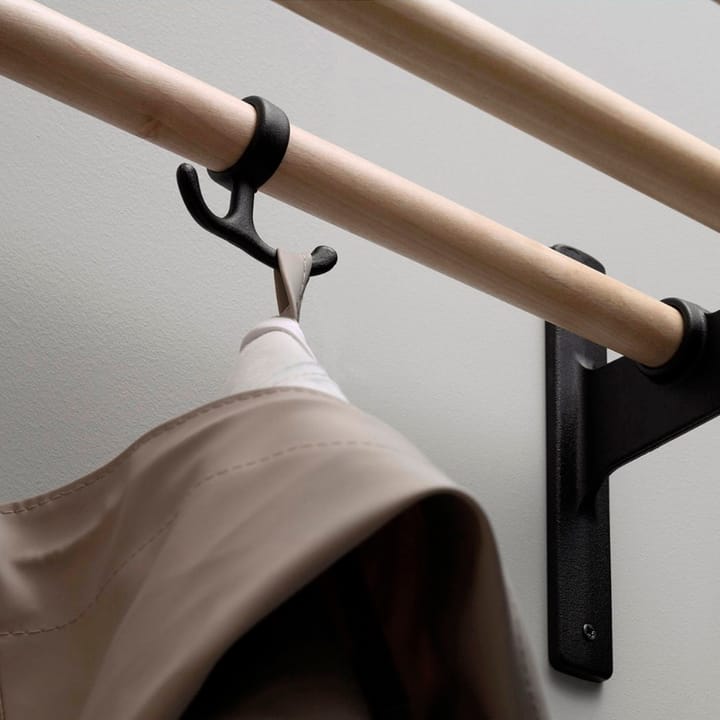 Nostalgi haak 2-pack, zwart Essem Design