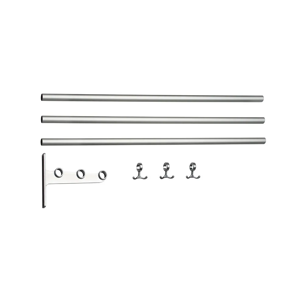 Nostalgi schoenenrek of hoedenplank, aluminium, aluminium frame Essem Design