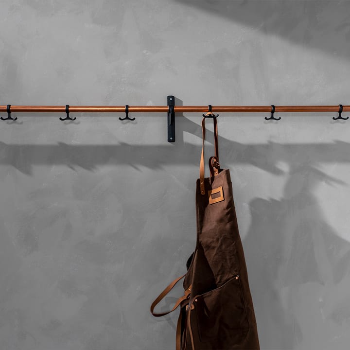 Nostalgi  Wandkapstok, messing, wit frame Essem Design