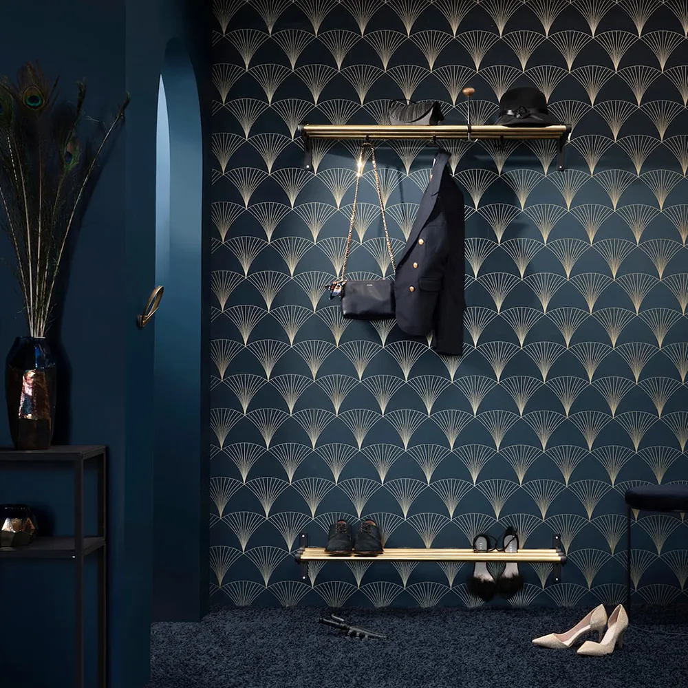 Oskar haak, wit, berkenknop Essem Design