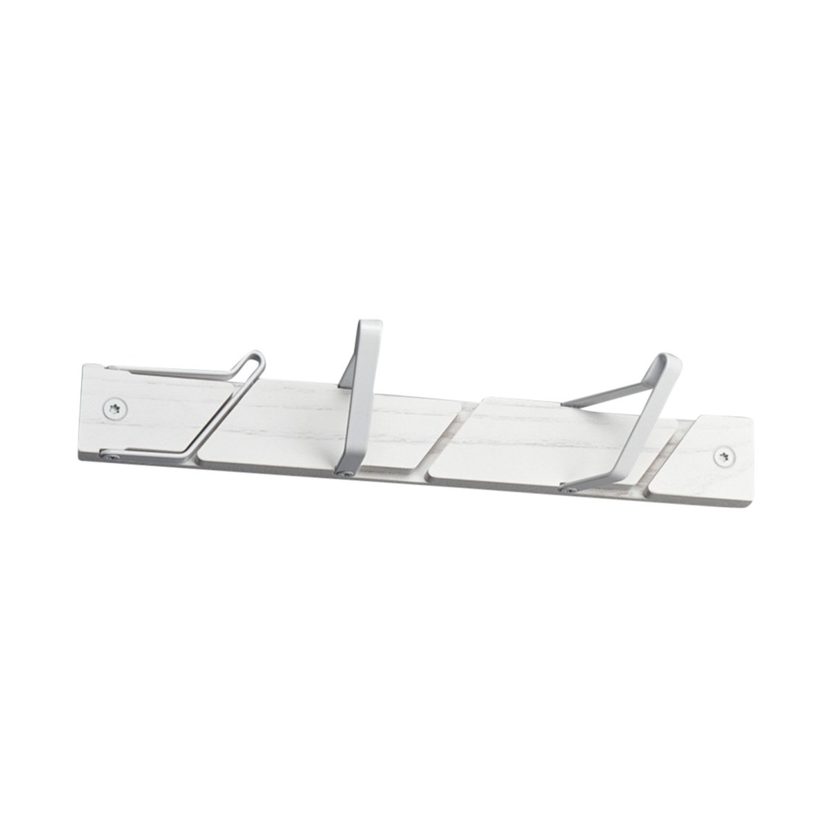 Essem Design Tamburin kapstok 31,5 cm Wit-wit | Scandinavisch Interieur | Haken & hangers | Wit